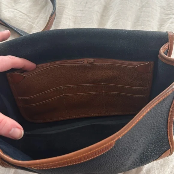 Dooney & Bourke Navy Leather Crossbody Bag - Picture 8 of 13